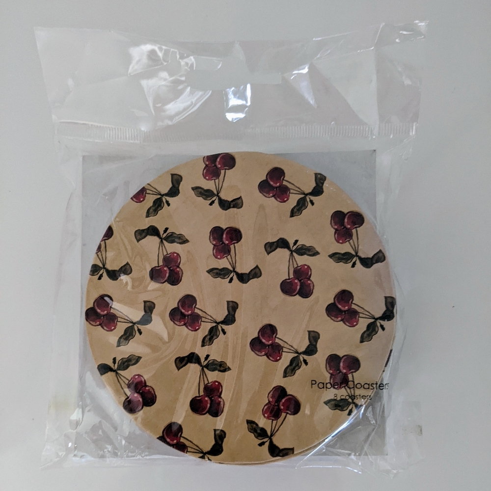 NWT 2008 Drinks Coasters set of 8